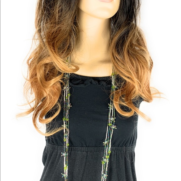 Long beaded necklace - Picture 6 of 8